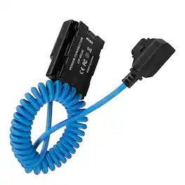 Kondor Blue - D-Tap to NP-W235 Dummy Battery Cable Compatible with FUJIFILM | 16"-36"