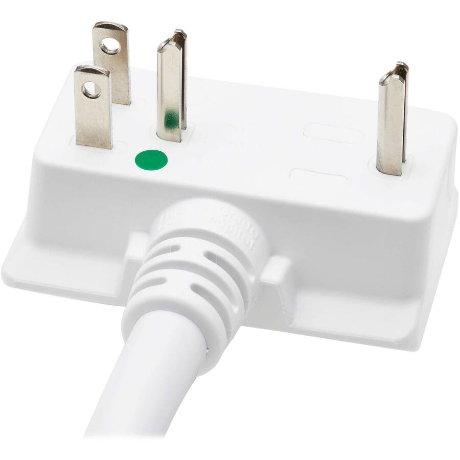 Alt View 1. Tripp Lite - Eaton Tripp Lite Series Safe-IT UL 2930 Medical-Grade Power Strip for Patient Care Vicinity, 6 Hospital-Grade Outlets - White.