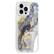 Angle. Case-Mate - Print Hardshell Case for iPhone 13 Pro Max - Navy Marble.