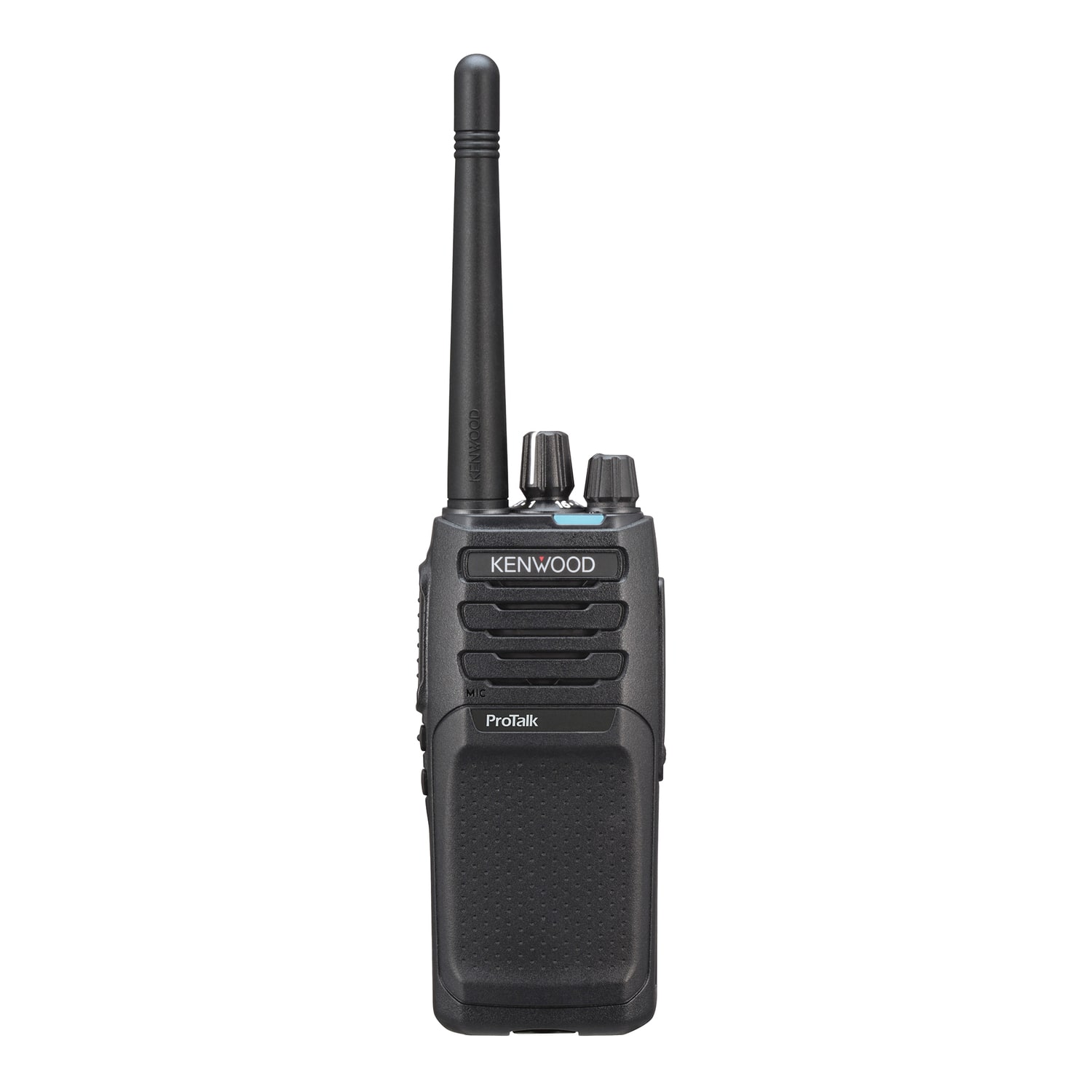 Kenwood - ProTalk NX-P1200AVK VHF Business Two-Way Radio, 2 Watts, 64 Channels, Analog, with Charging Cup - Black