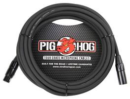 Pig Hog - High Performance 8mm XLR Microphone Cable, 25 ft - PHM25 - Black