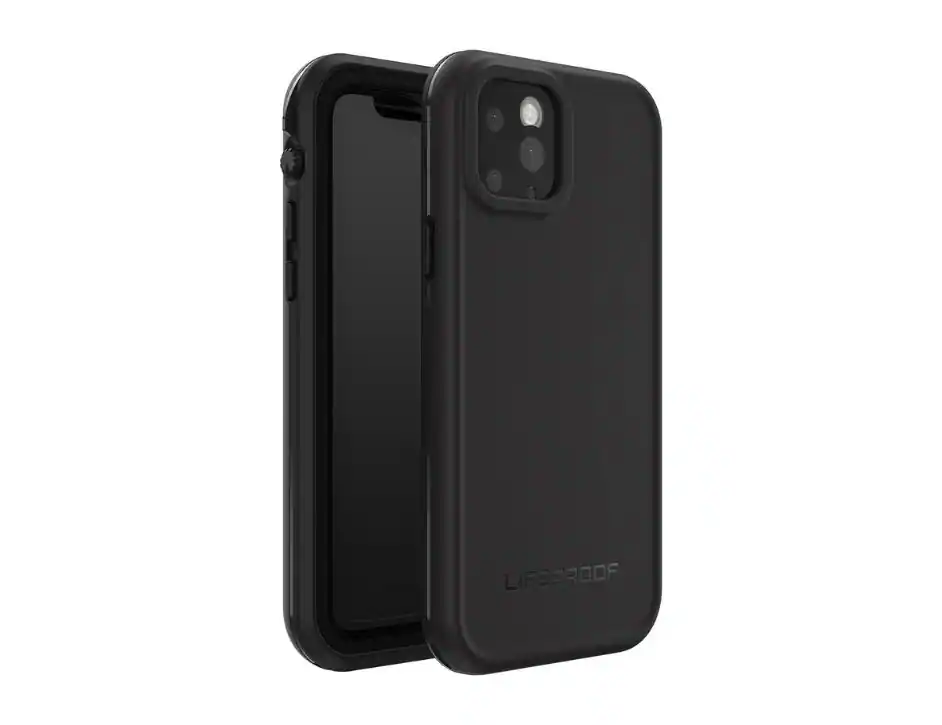 Front. LifeProof - LifeProof Fre Series Waterproof Case for iPhone 11 Pro - Black.
