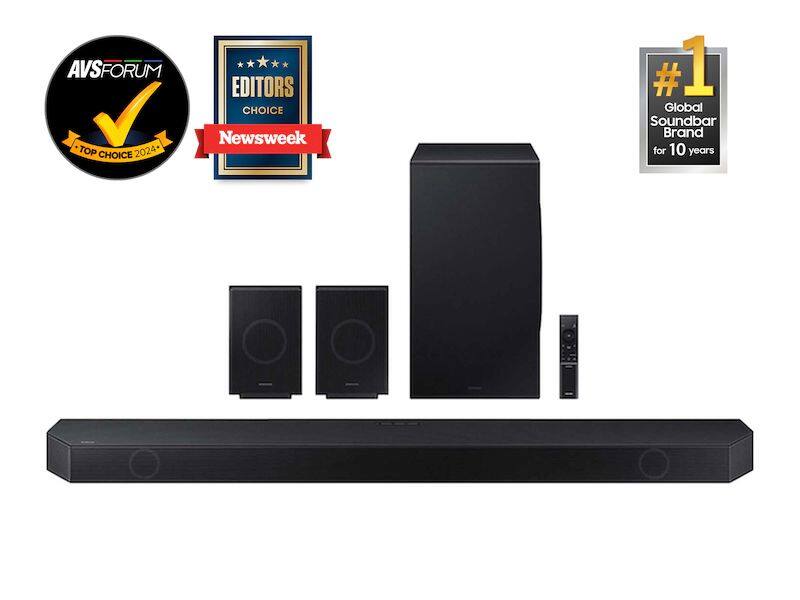 AVS FORUM  
TOP CHOICE 2024  

EDITORS CHOICE  
Newsweek  

#1 Global Soundbar Brand for 10 years