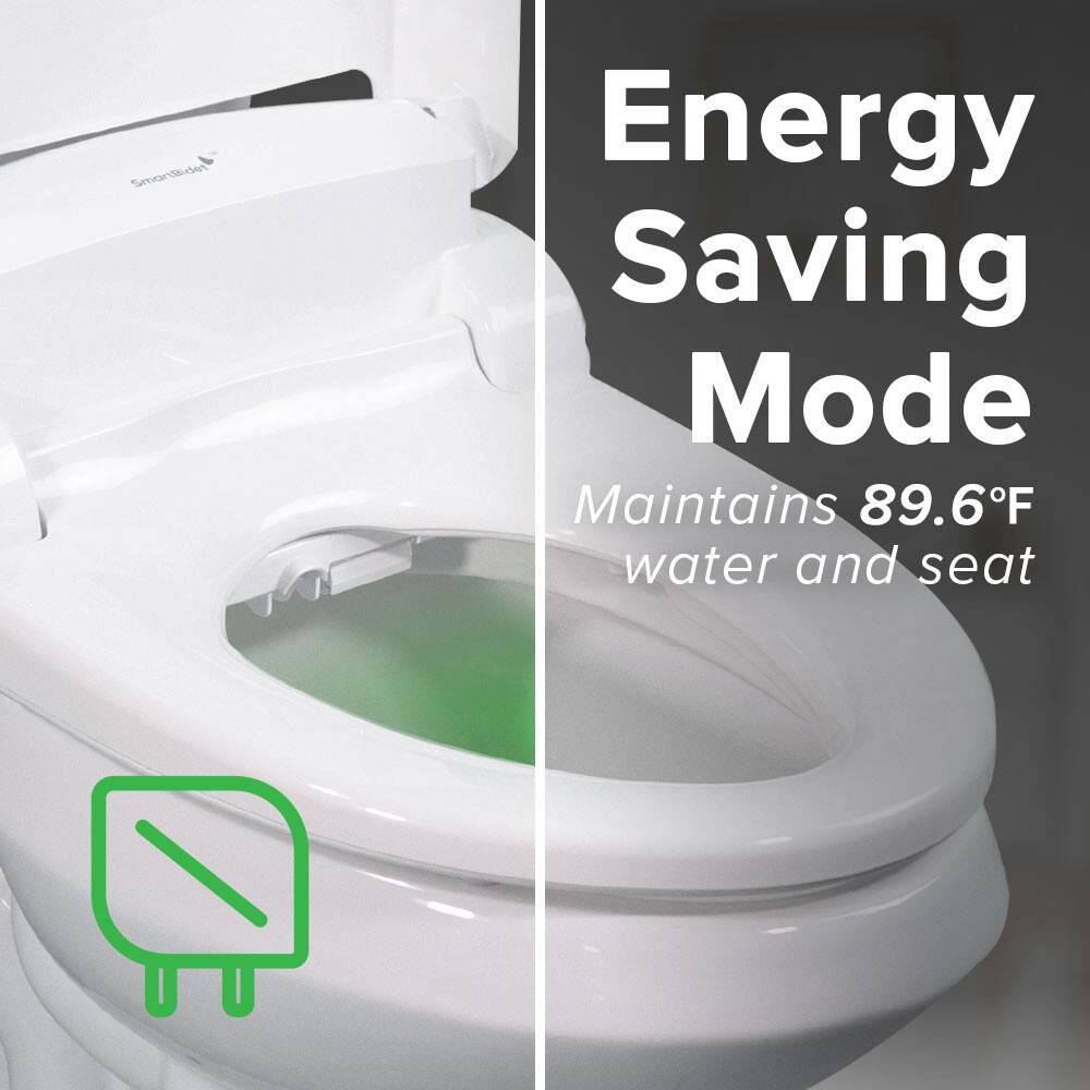 SmartBiden Energy Saving Mode  
Maintains 89.6°F water and seat