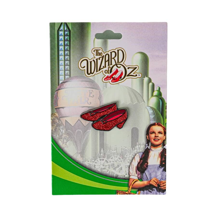 Ruby Pin Design SalesOne LLC The Wizard of Oz Ruby Slippers Enamel Pin Red - Best Buy