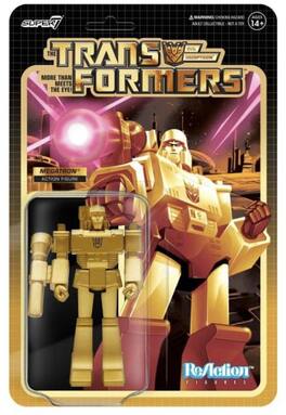Super7 - Transformers - Reaction Figures Wv1 - Megatron (Golden Lagoon) - COLLECTIBLES - Multicolor