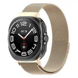Stock Preferred - Mesh Stainless Steel Band for Samsung Galaxy Watch Ultra 47mm - Champagne