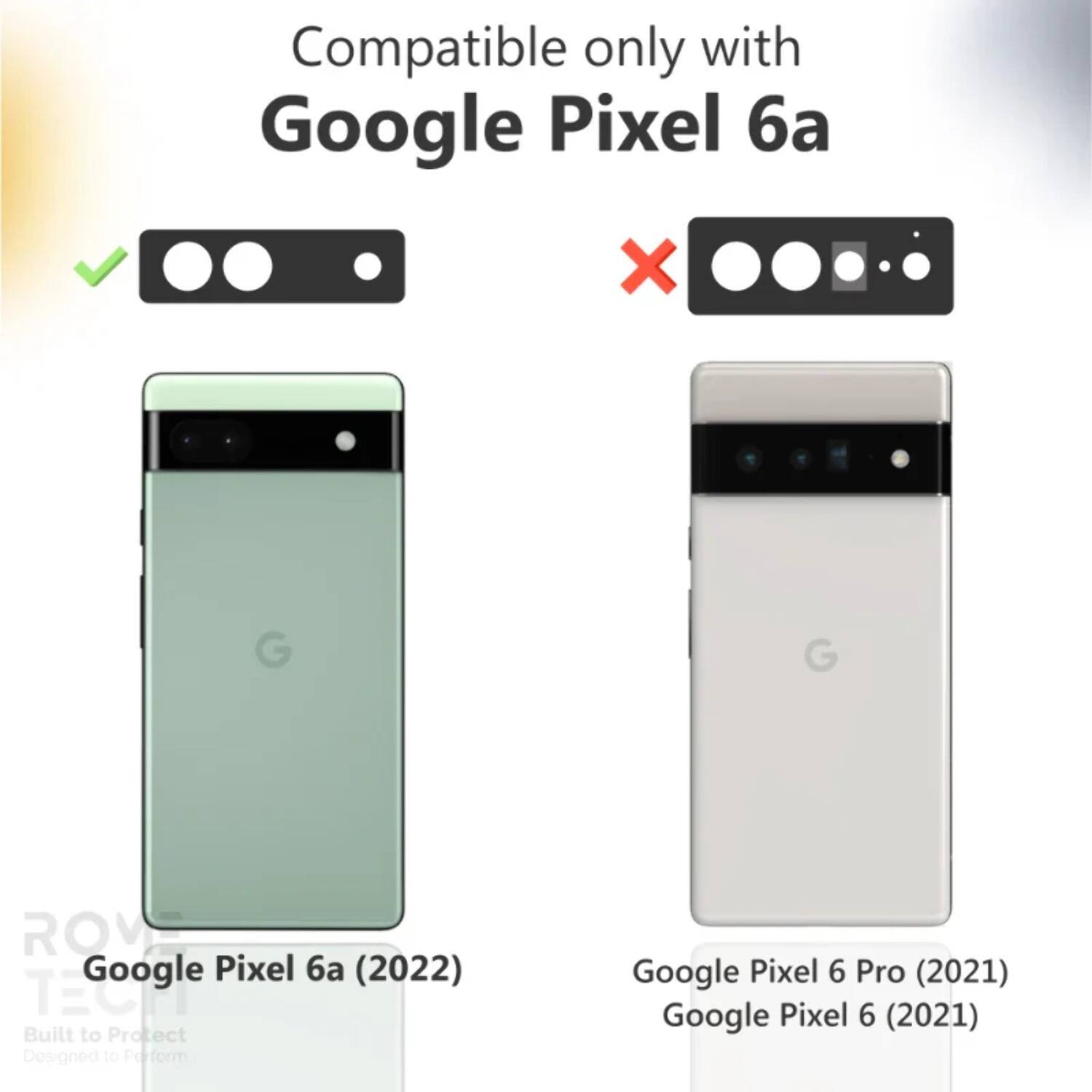Compatible only with Google Pixel 6a

Google Pixel 6a (2022)

Google Pixel 6 Pro (2021)
Google Pixel 6 (2021)