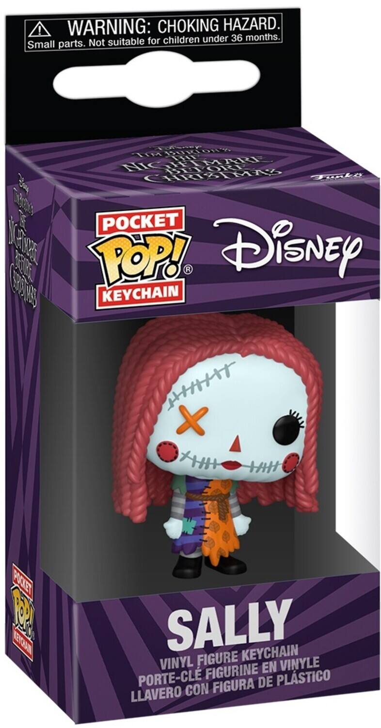 **WARNING: CHOKING HAZARD.**  
Small parts. Not suitable for children under 36 months.

**POCKET POP! KEYCHAIN**

**Disney**

**SALLY**  
VINYL FIGURE KEYCHAIN  
PORTE-CLE FIGURINE EN VINYLE  
LLAVERO CON FIGURA DE PLÁSTICO