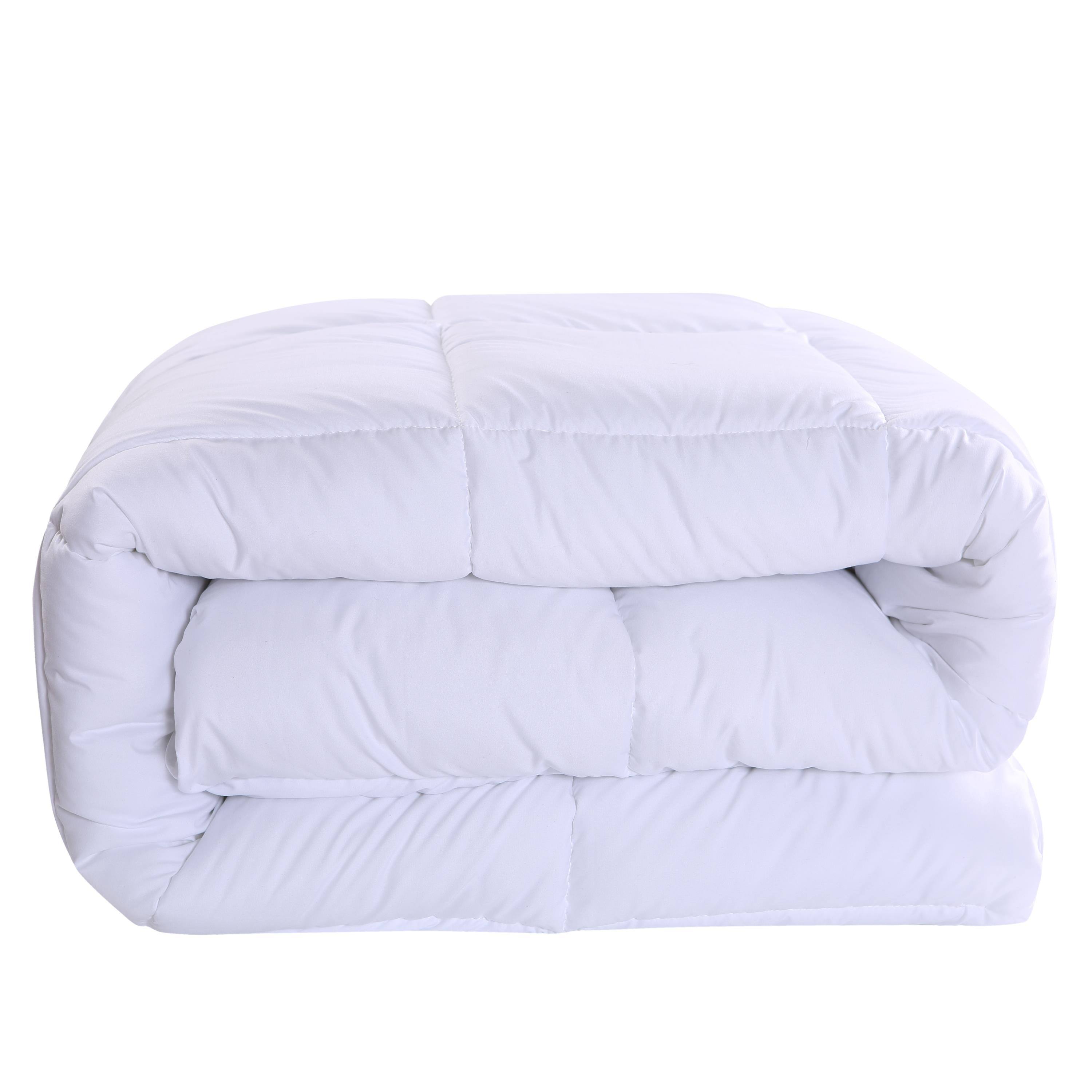 Back. Bibb Home - Bibb Home Goose Down Alternative Comforter - Silver.