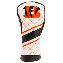 Team Golf - Cincinnati Bengals Striped Quilted Fairway Headcover - Multicolor