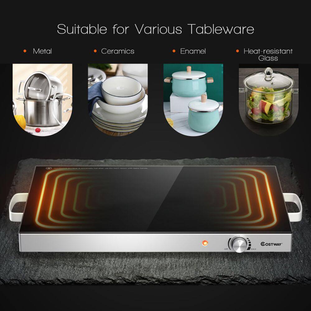 Suitable for Various Tableware

- Metal
- Ceramics
- Enamel
- Heat-resistant Glass