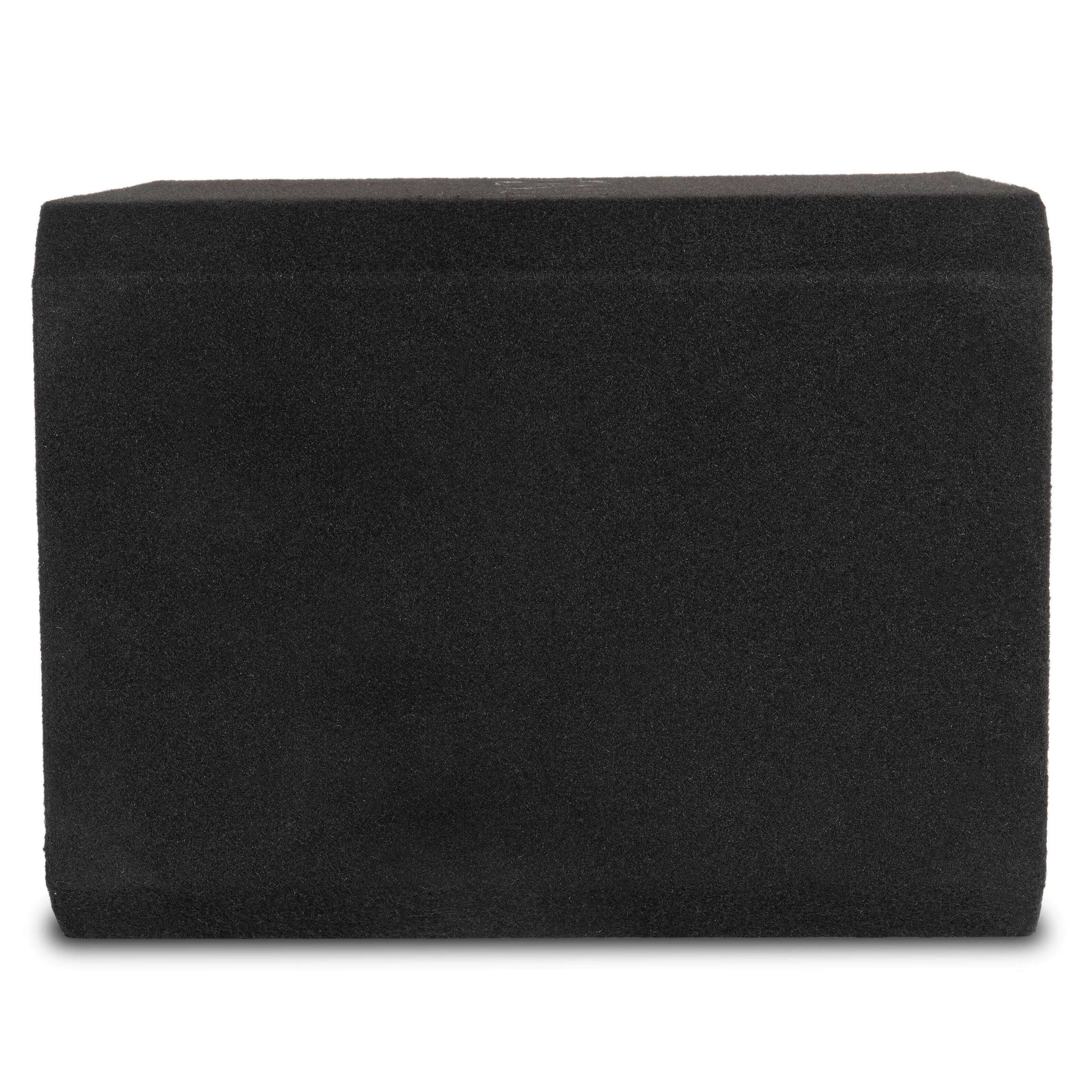 Alt View 1. NVX - NE81P Single 8" Slot Ported 3/4" MDF Subwoofer Enclosure.