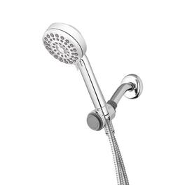 Waterpik - DualDock 7 settings Handheld Showerhead 1.8 gpm - Chrome