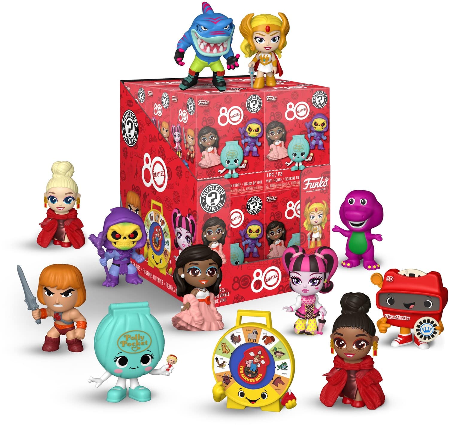 FUNKO Mystery Mini: Retro Toys (One Random Mystery Mini Figure Per Purchase) - COLLECTABLES - Multicolor