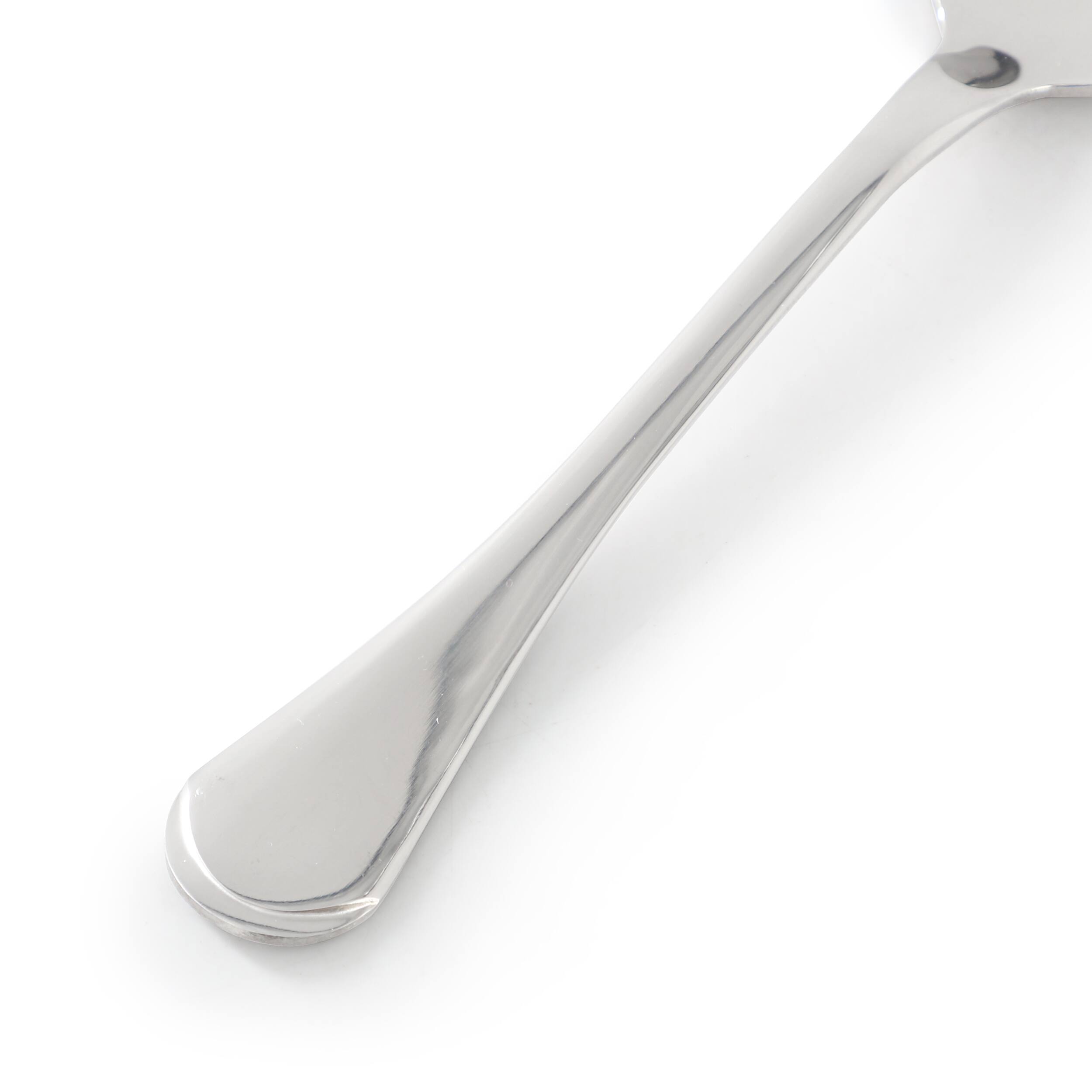 Left. Gibson - Gibson Home Manchester 4 Piece Stainless Steel Teaspoon Set - Silver.