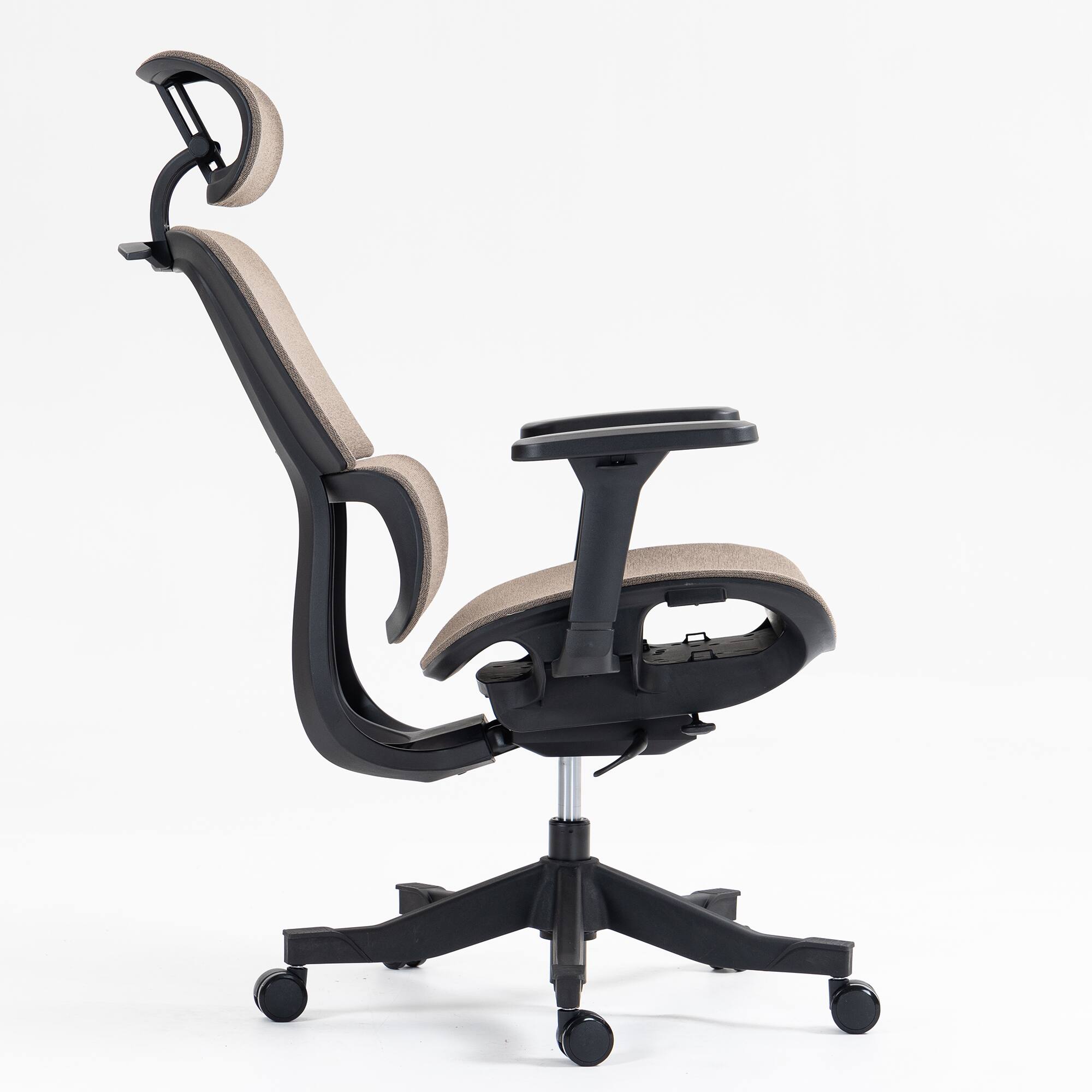 Alt View 1. GOODSILO - Ergonomic High Back Mesh Office Chair with Adjustable Lumbar Support - Brown.