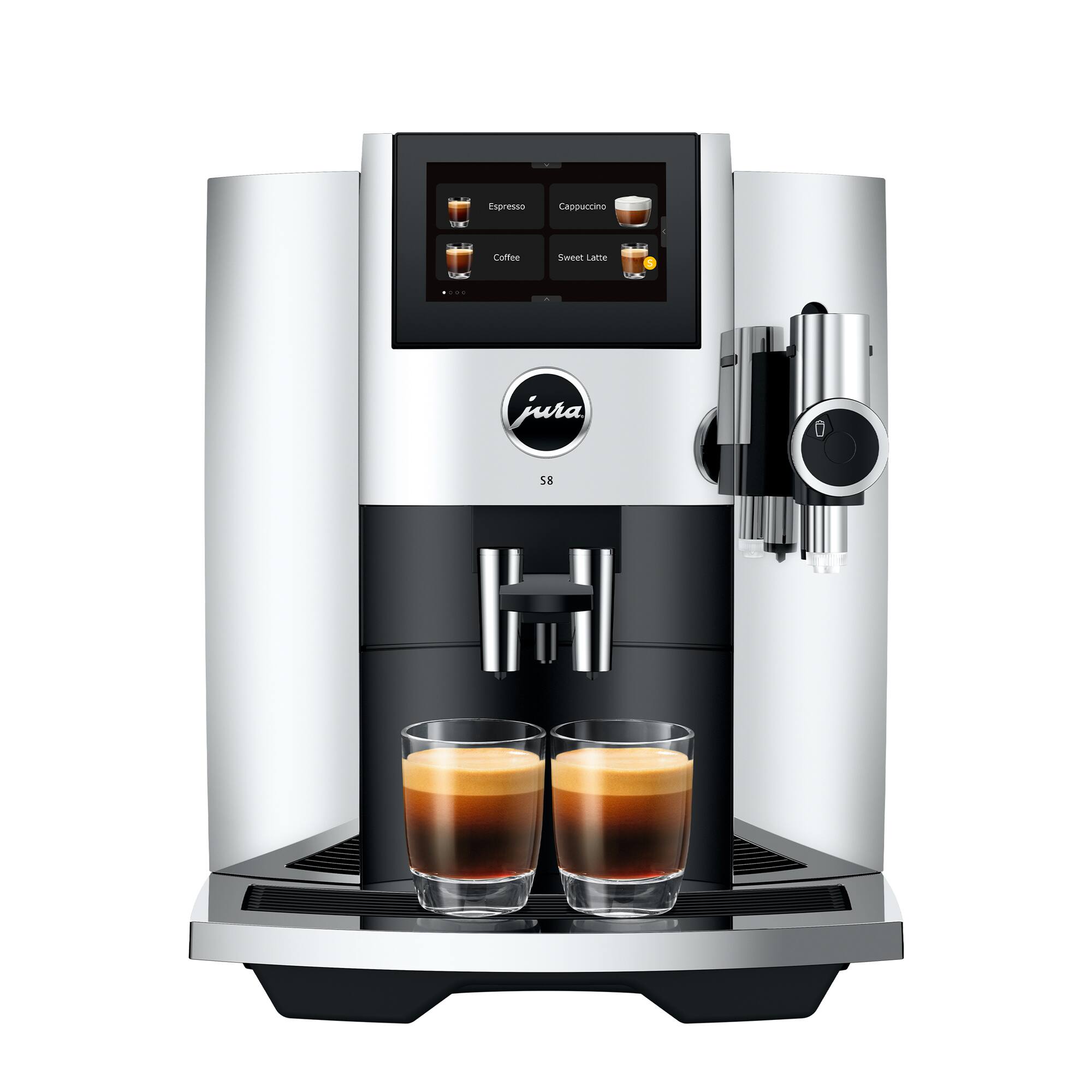 JURA - S8 Automatic Coffee Machine - Chrome