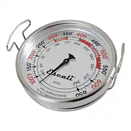 Escali - Extra Large Grill Surface Thermometer - Silver