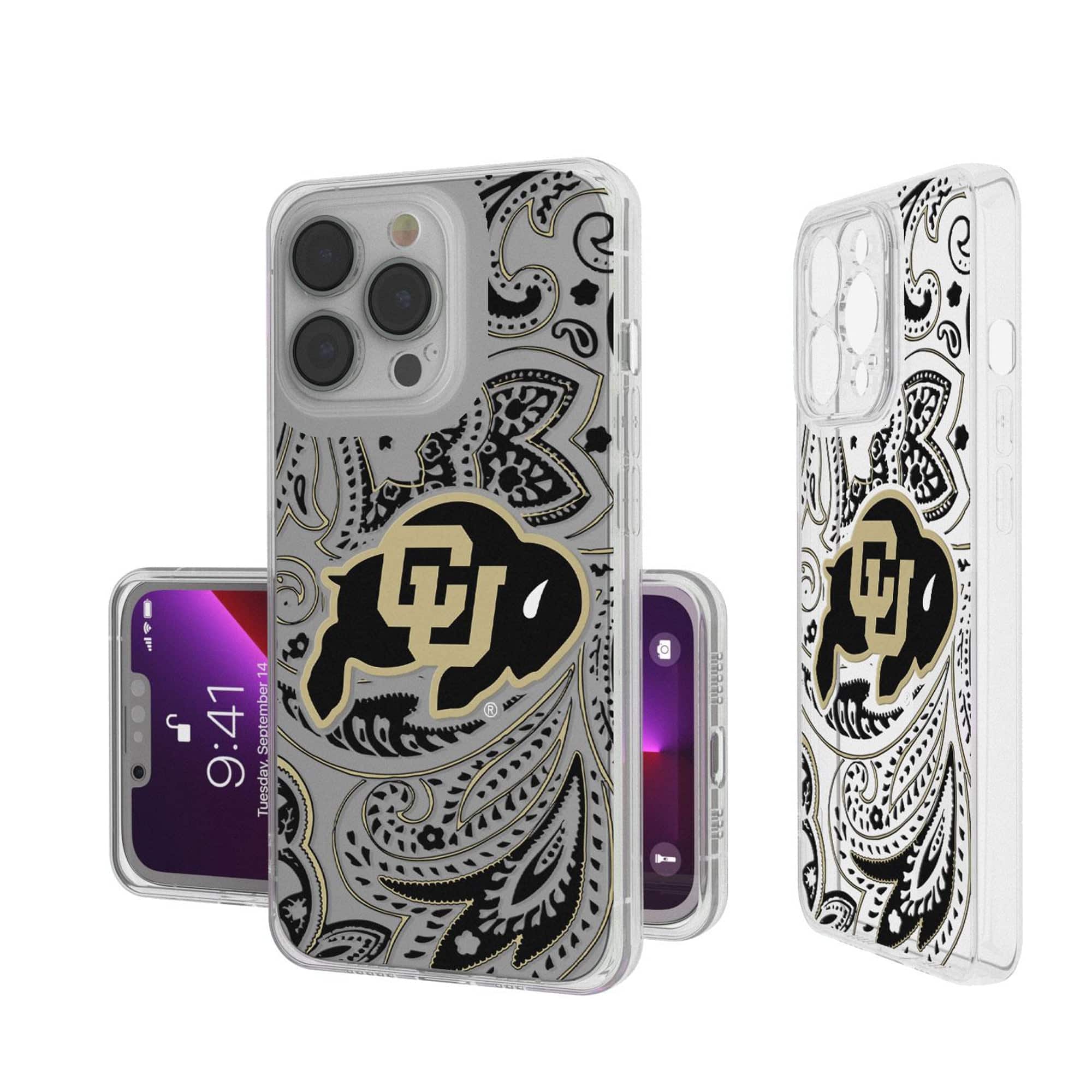 Keyscaper - NCAA - Colorado Buffaloes iPhone Clear Case - 14 Pro - Multicolor price history on PriceWatchPro