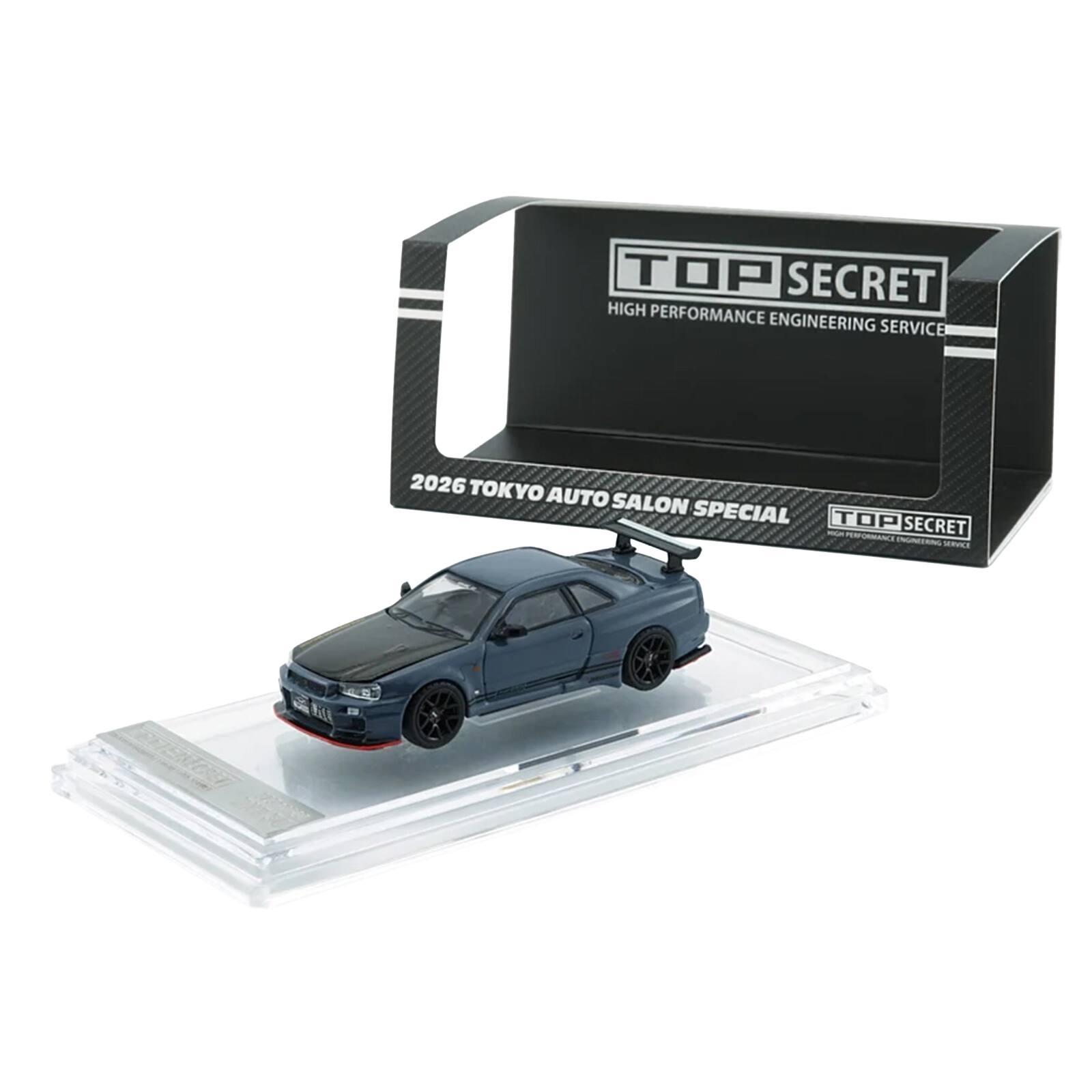 TOP SECRET HIGH PERFORMANCE ENGINEERING SERVICE  
2026 TOKYO AUTO SALON SPECIAL TOP SECRET HIGH PERFORMANCE ENGINEERING SERVICE