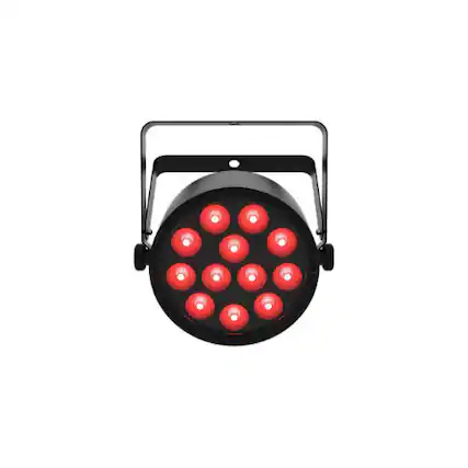 Front. CHAUVET DJ - Chauvet DJ Slimpar T12 ILS Tri-Color RGB LED Par.