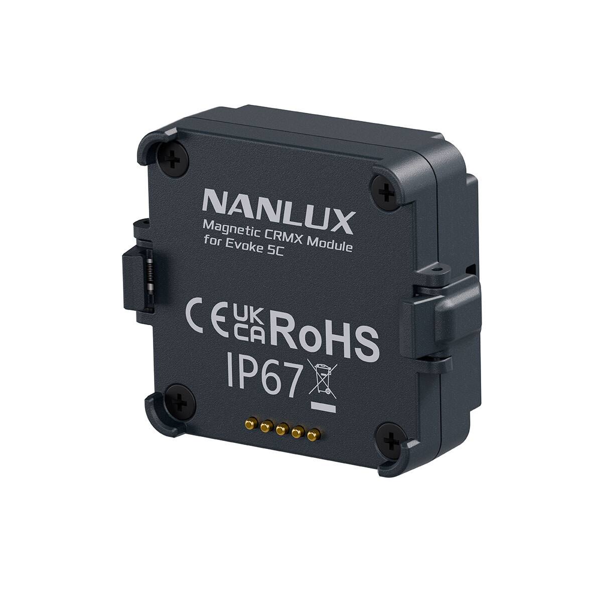 NANLUX Magnetic CRMX Module for Evoke 5C  
CE UK CA RoHS IP67