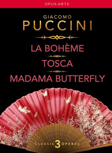 La Boheme Tosca & Madama Butterfly  - DVD