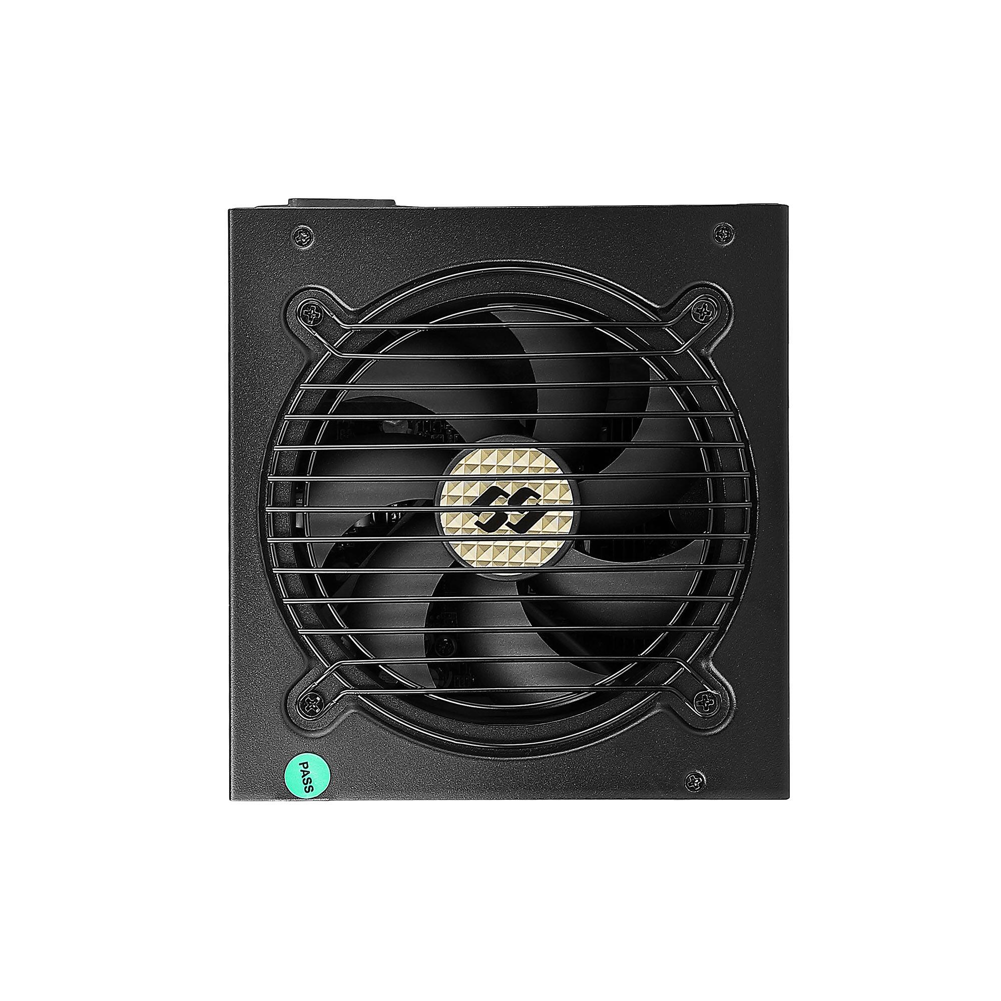 Alt View 9. Bluegears - b-GoldX 900W 80+ Gold Efficiency Equivalent 115-230V Semi Modular All Black Ribbon Cable Gaming PC ATX Power Supply - Black.
