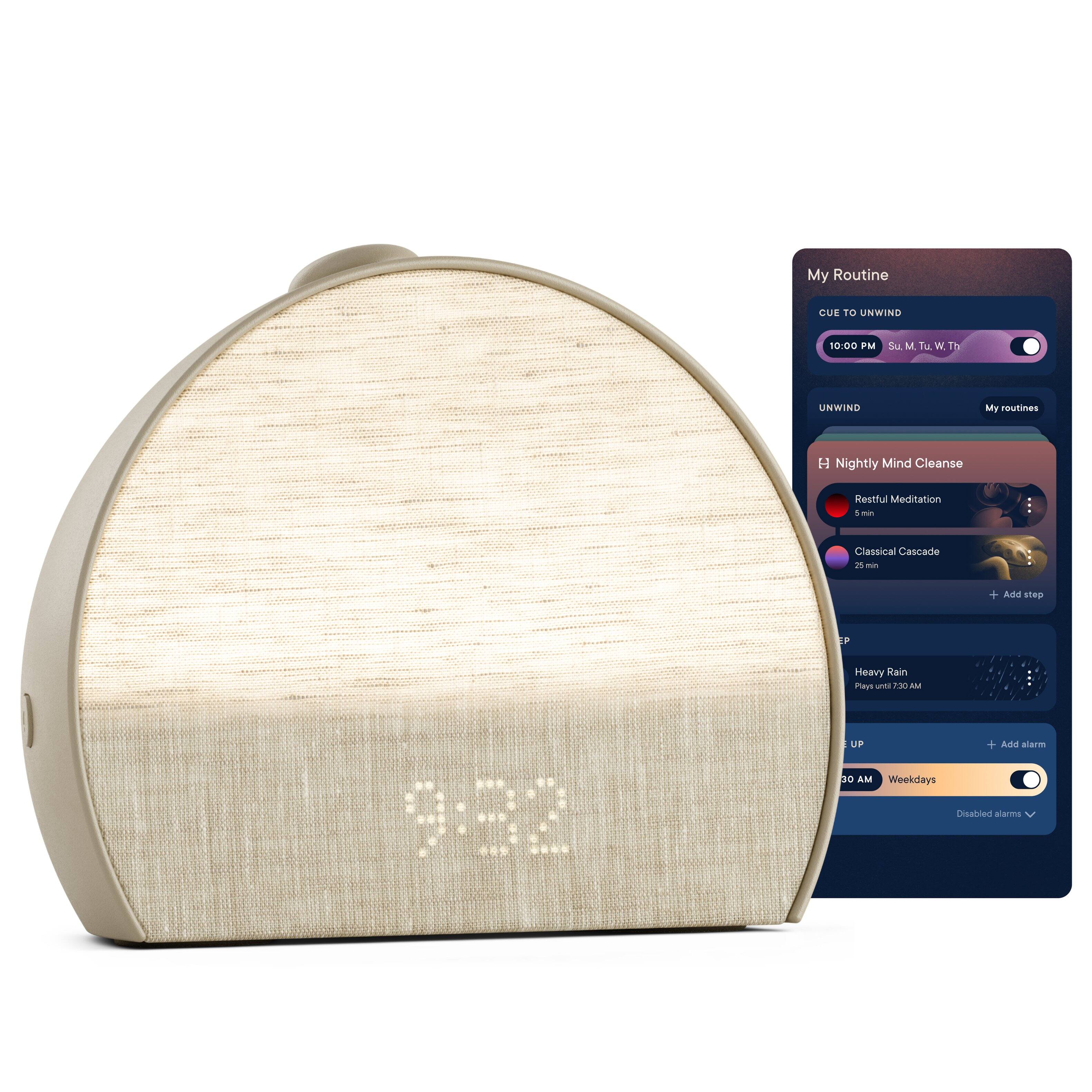 Hatch - Restore 3 Sunrise Alarm Clock, Sound Machine and Smart Light - Greige