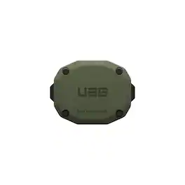 UAG - AirTag Case, 2-Piece Water Resistant AirTag Holder w/ Different Mounting Options for Luggage & Bags - Olive Drab