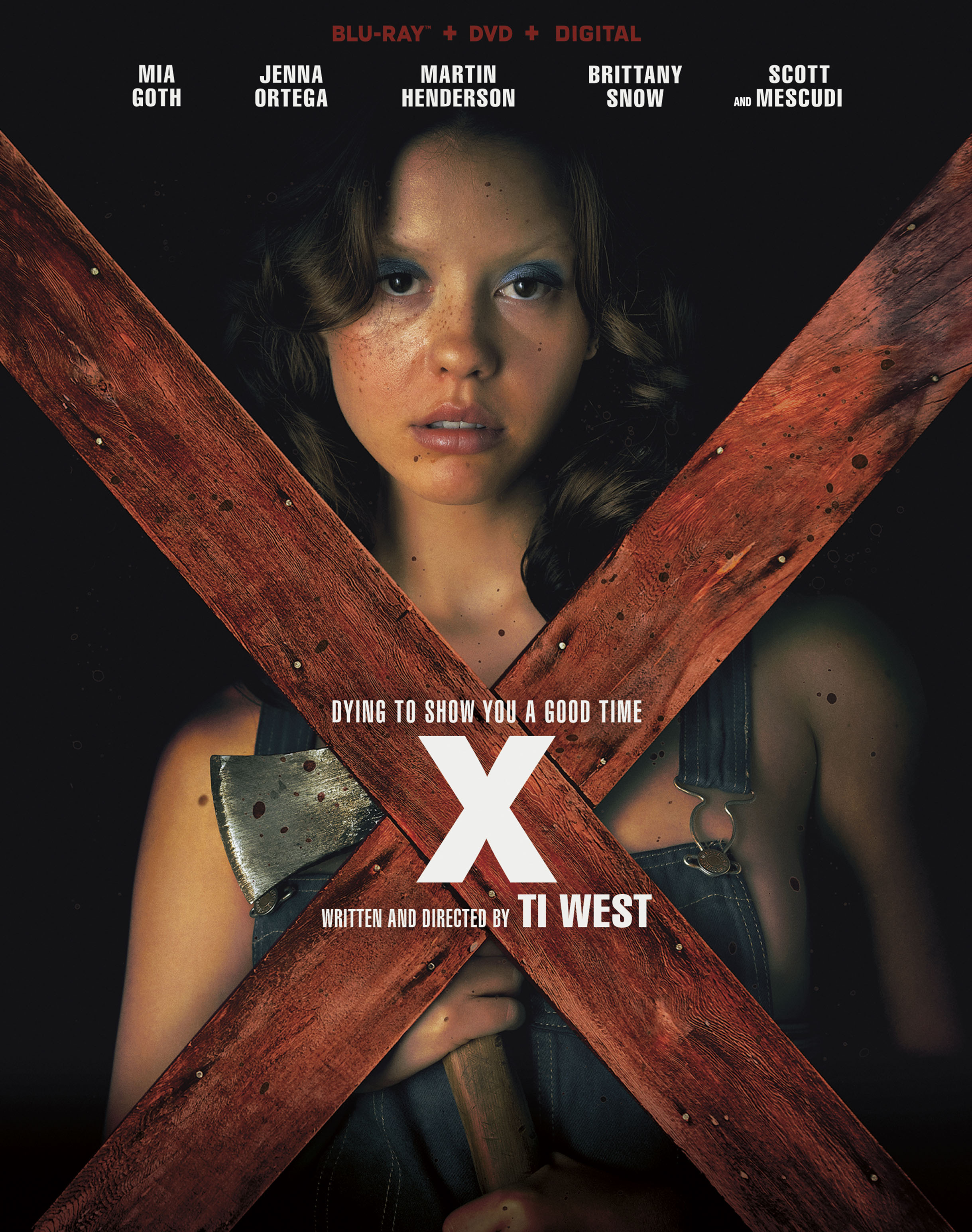 X [Includes Digital Copy] [Blu-ray/DVD] [2022] - Best Buy