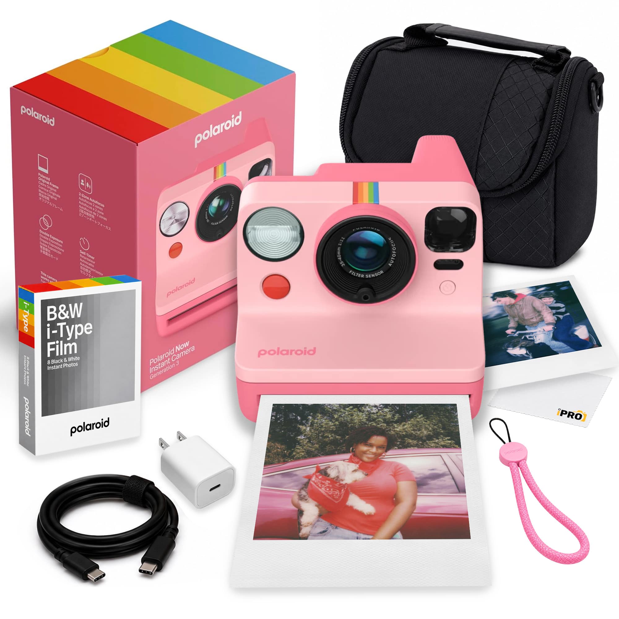 Polaroid - Now Generation 3 i-Type Instant Camera More - Pink