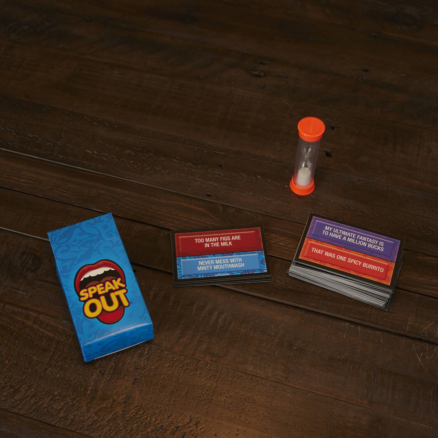 SPEAK OUT

TOO MANY FIGS ARE IN THE MILK  
NEVER MESS WITH MINTY MOUTHWASH

MY ULTIMATE FANTASY IS TO HAVE A MILLION BUCKS  
THAT WAS ONE SPICY BURRITO