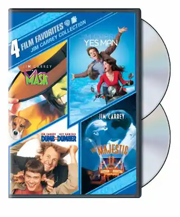 Front. 4 Film Favorites: Jim Carrey Collection - DVD.