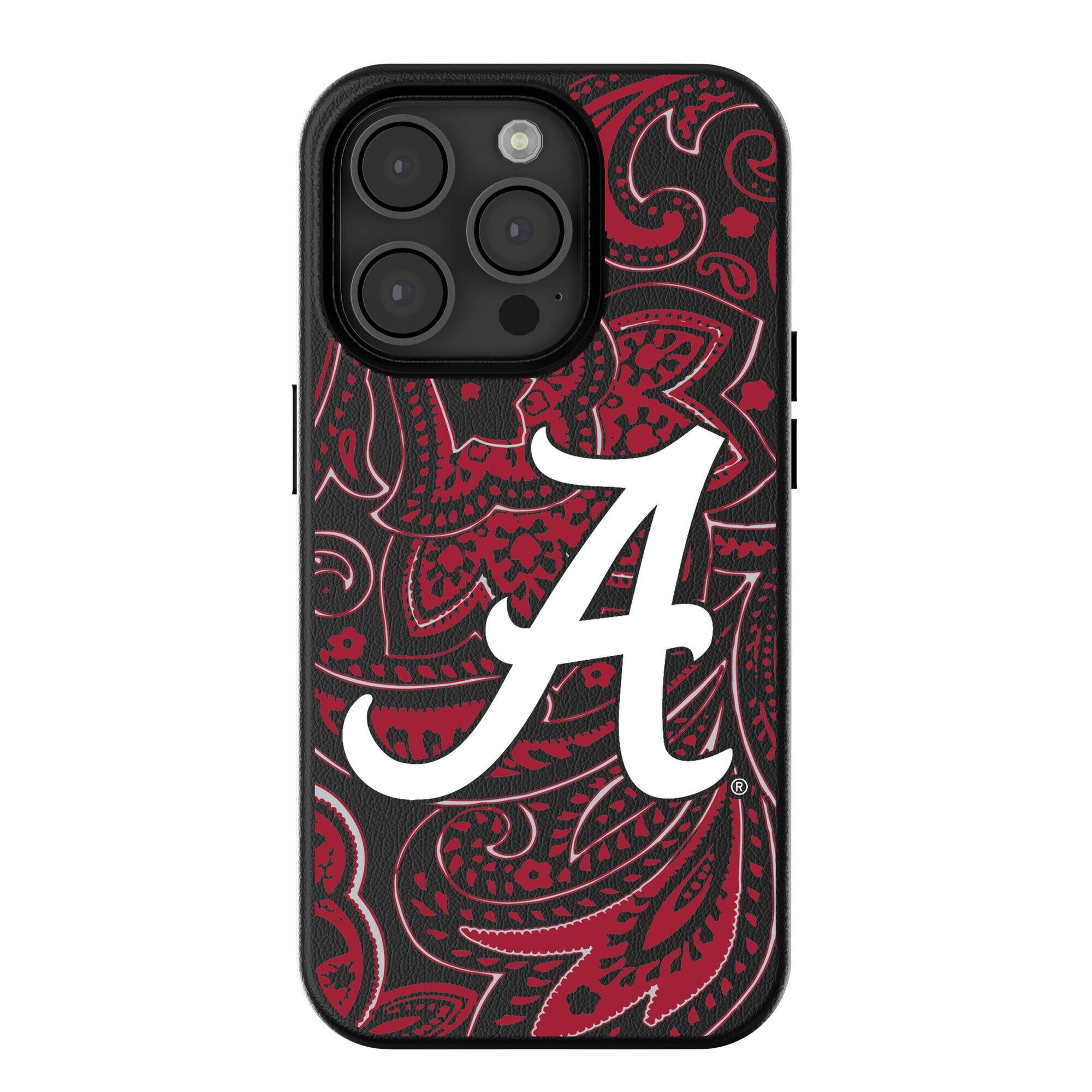 Keyscaper - NCAA - Alabama Crimson Tide Paisley iPhone Magnetic Bump Case - 16 - Black price history on PriceWatchPro