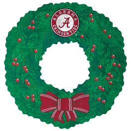 Fan Creations - Alabama Crimson Tide 16'' Team Wreath Sign - Green