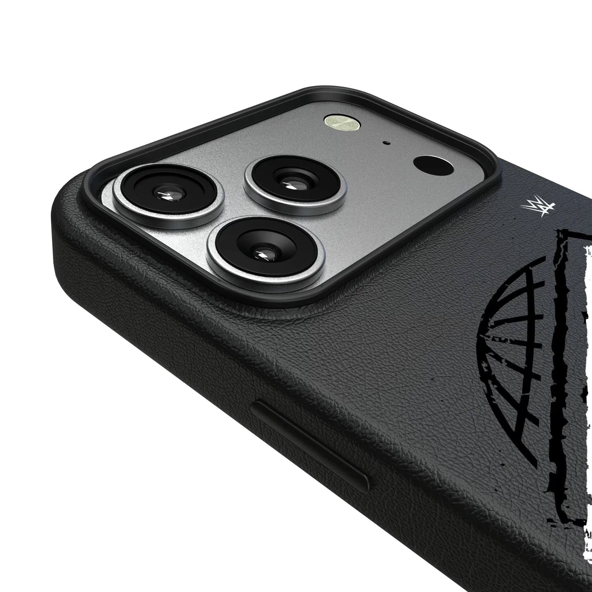 Left. Keyscaper - WWE Impact MagSafe Compatible Phone Case - Apple iPhone 17 Pro - New World Order.