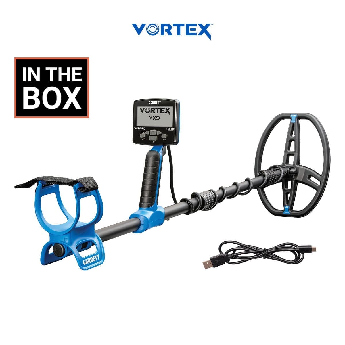 Garrett Vortex VX9 with 8.5 x 11 DD Raider Coil 1143060 - Best Buy