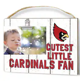 Jardine - Catholic University Cardinals 8'' x 10'' Cutest Little Weathered Logo Clip Photo Frame - White