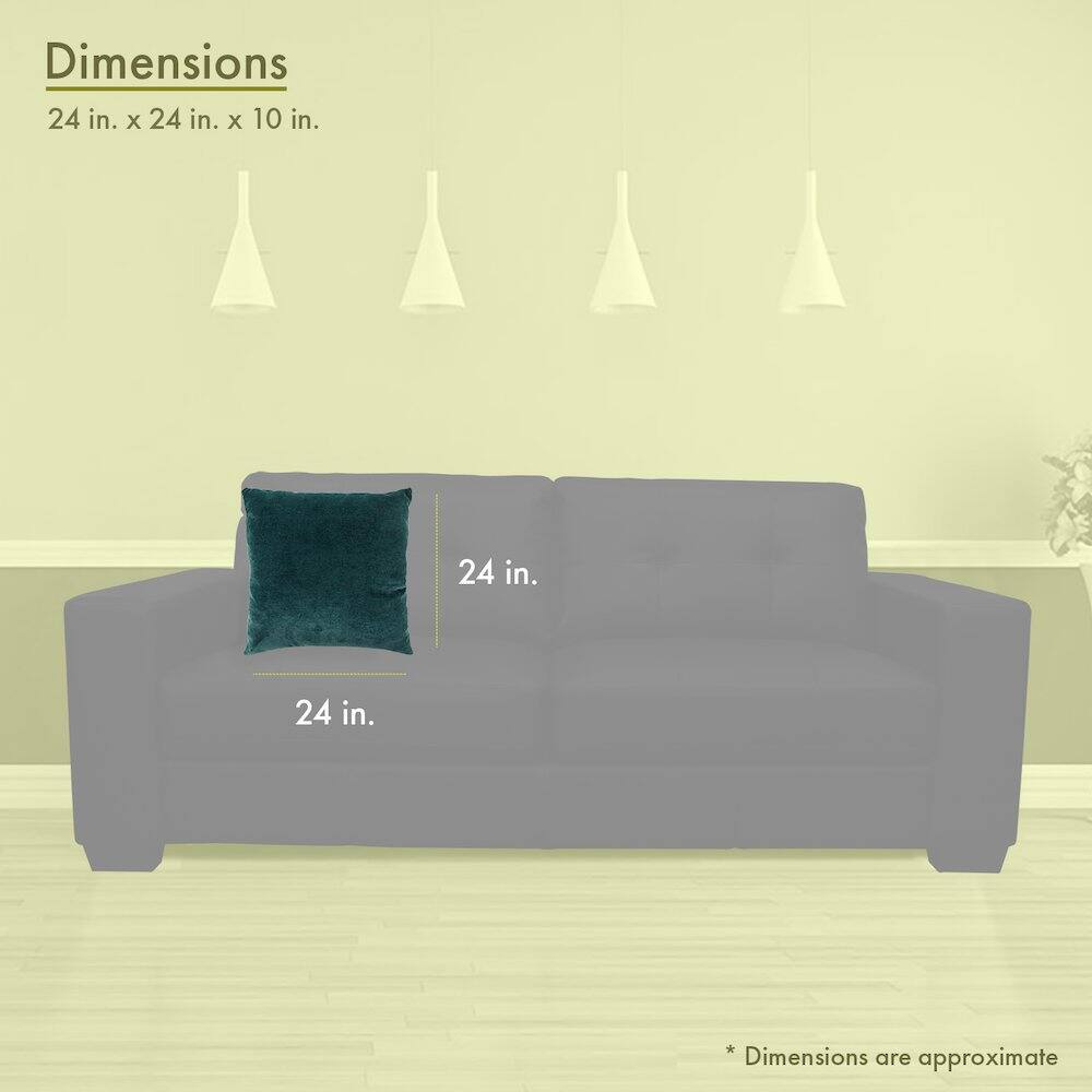 Dimensions  
24 in. x 24 in. x 10 in.  

24 in.  
24 in.  

* Dimensions are approximate