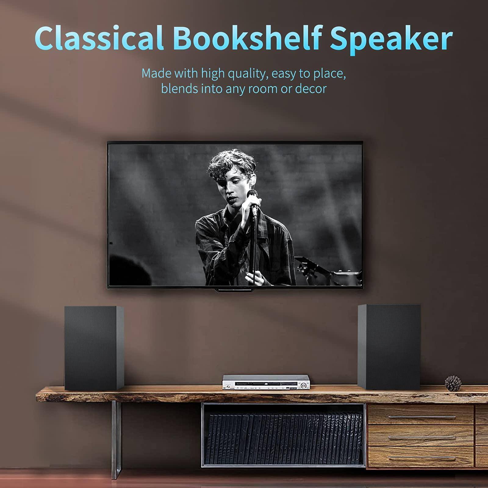 Classical Bookshelf Speaker

Made with high quality, easy to place, blends into any room or decor