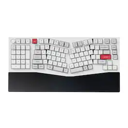 Keychron - Silicone Palm Rest for Q14 Pro and Alice 70% Keyboards - Black