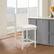 Alt View 13. OSP Home Furnishings - Kaylee 26 Spindle Counter Stool - Linen / Antique White.
