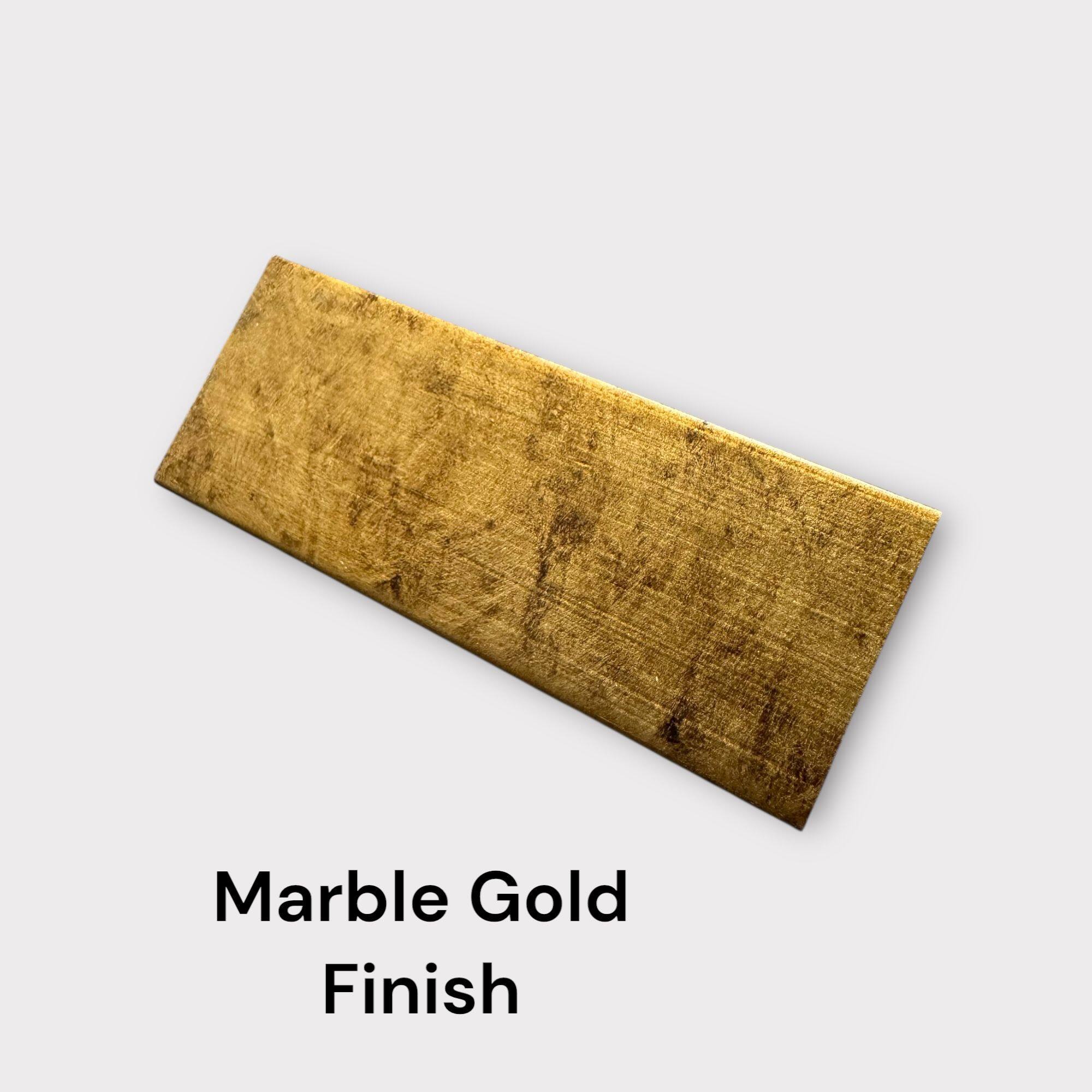 Marble Gold Finish