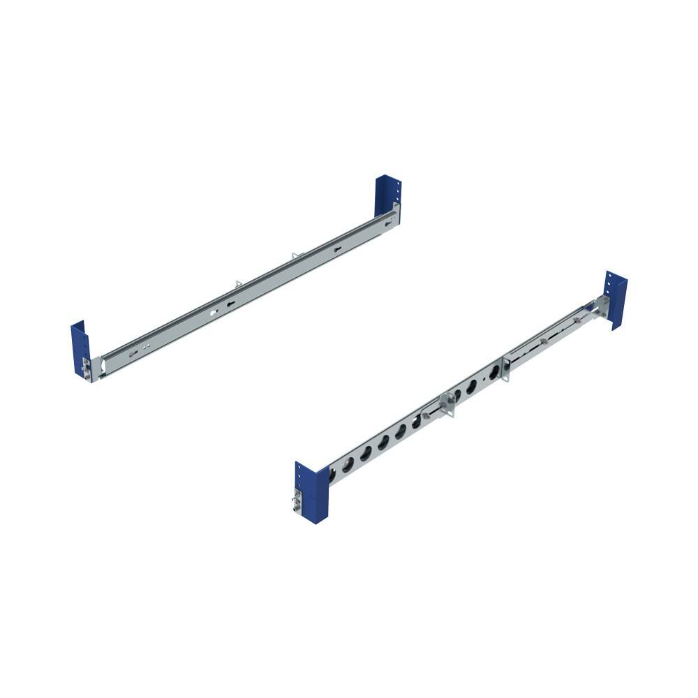 Alt View 1. RackSolutions - RackSolutions 1U Cobra 145-A Dry Slide Rail for Dell - Black.