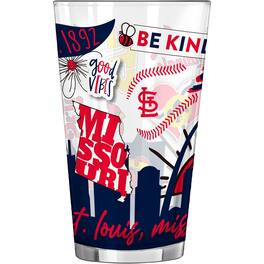 Logo Brands - 16oz. Native Pint Glass - Multicolor