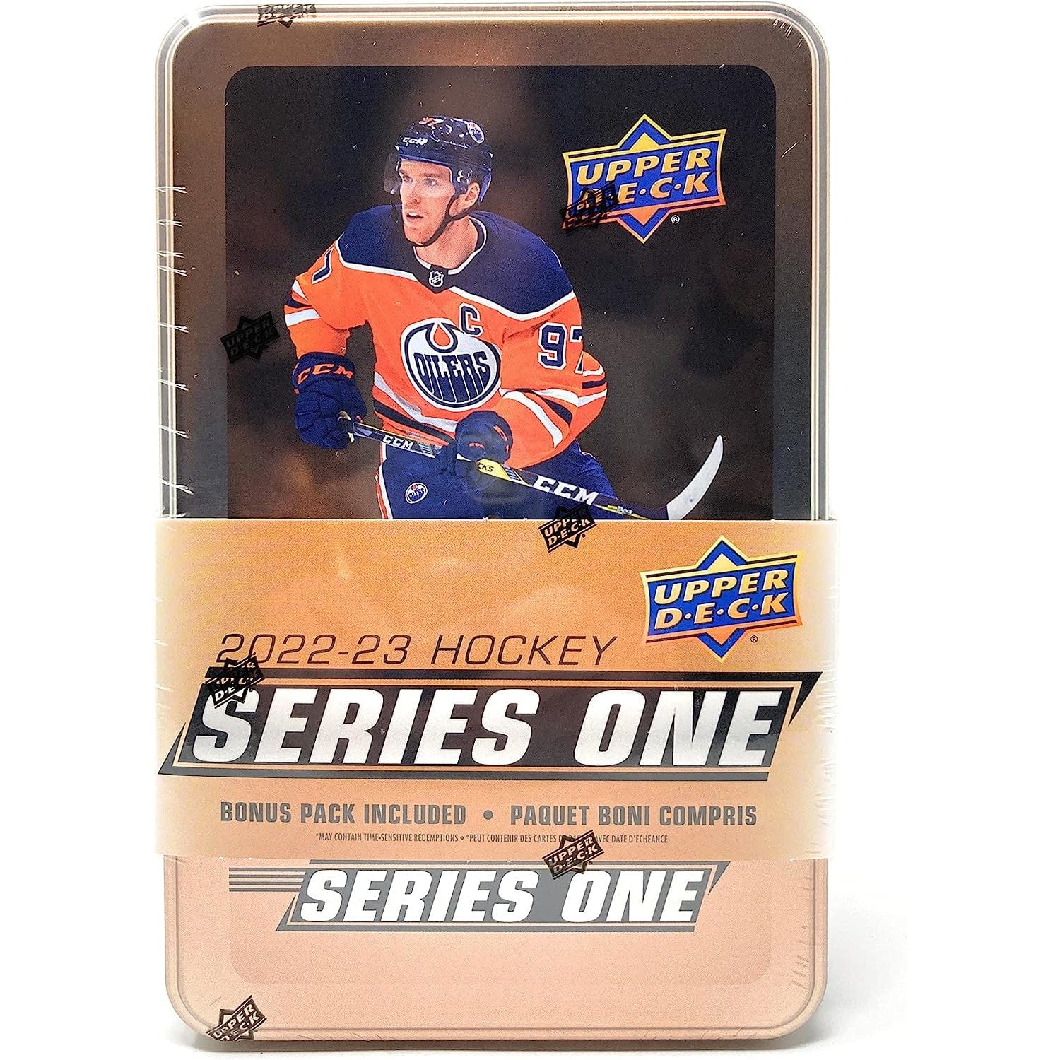 2022-23 Upper Deck Series 1 Hockey Tin