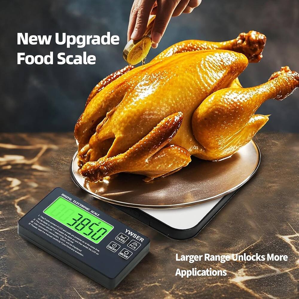 New Upgrade Food Scale

Larger Range Unlocks More Applications