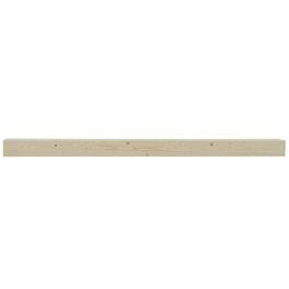 Touchstone Home Products - Fireplace Mantel Shelf , 84" x 8" x 4.75", Solid Pine Wood Mantel for Over Fireplace - Unfinished